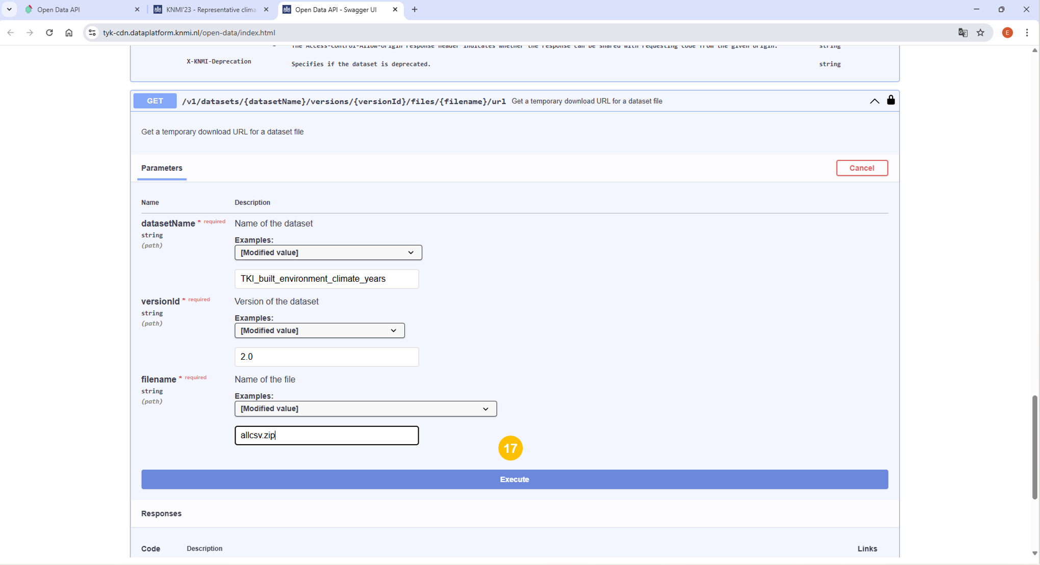 gegevens van de database